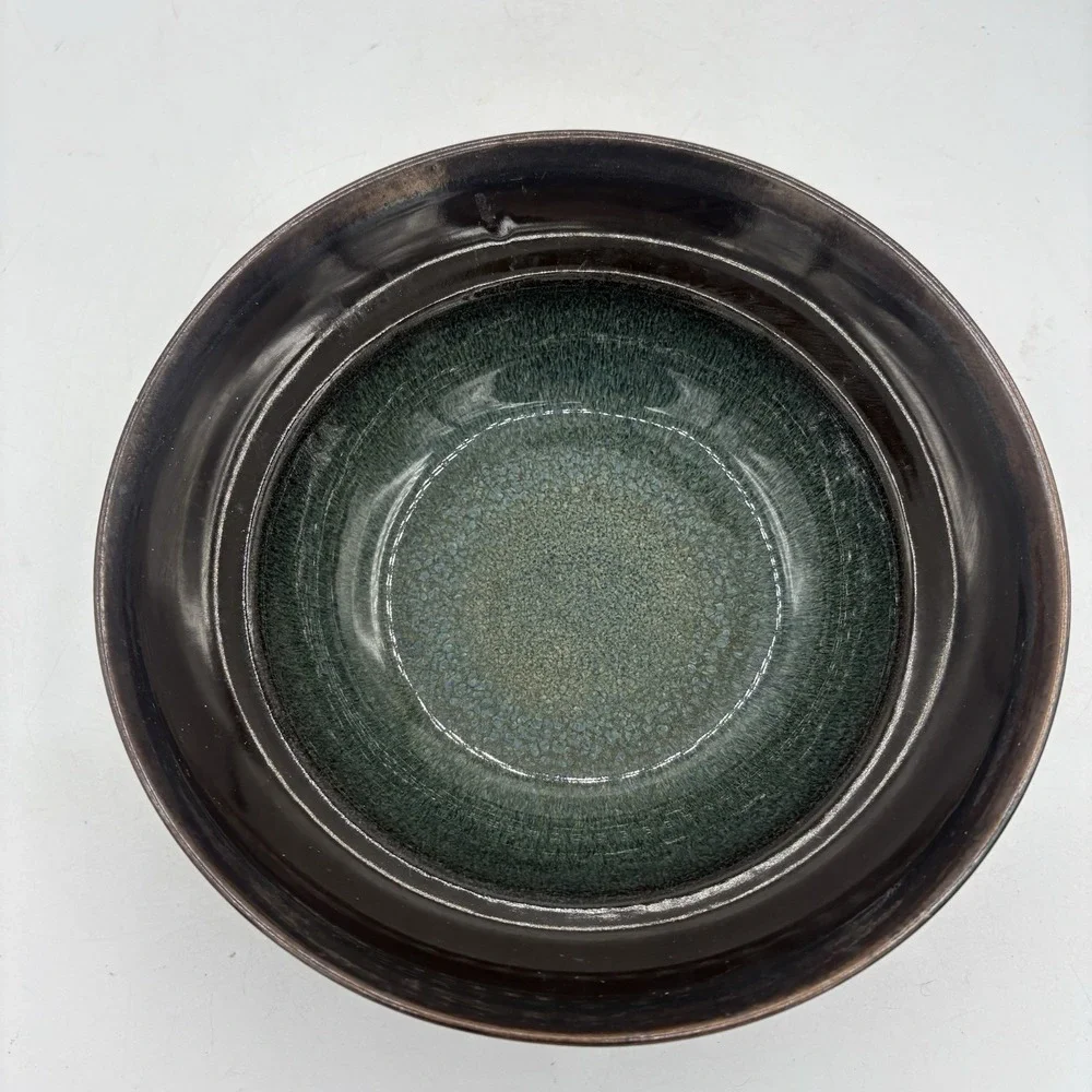 Mikasa Gourmet Basics Serving Bowl Jade Stoneware 8.5
